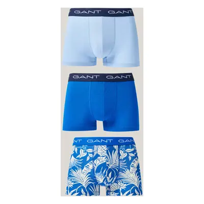 SPODNÍ PRÁDLO GANT TROPICAL PRINT TRUNK 3-PACK RICH BLUE