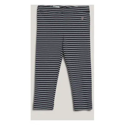 LEGÍNY GANT STRIPED SHIELD LEGGINGS MARINE