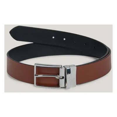 OPASEK GANT REVERSIBLE LEATHER BELT BLACK