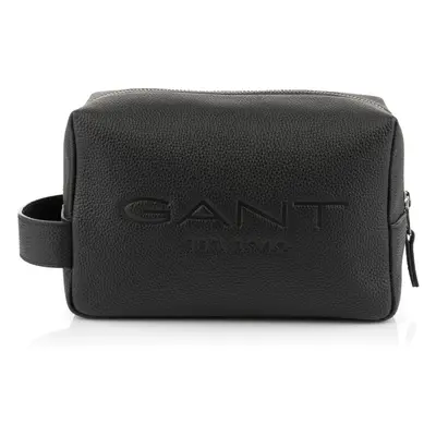 KOSMETICKÁ TAŠKA GANT LEATHER WASH BAG BLACK