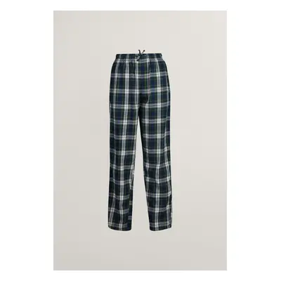 PYŽAMOVÉ KALHOTY GANT FLANNEL CHECK PAJAMA PANTS NAVY