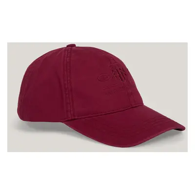 KŠILTOVKA GANT UNISEX. TONAL ARCHIVE SHIELD CAP RICH WINE