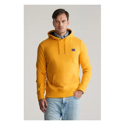 MIKINA GANT CONTRAST SWEAT HOODIE DAFFODIL YELLOW