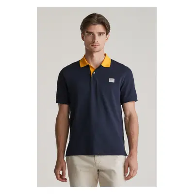 POLOKOŠILE GANT CONTRAST SS POLO EVENING BLUE