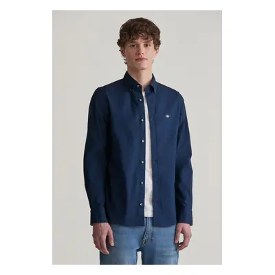 KOŠILE GANT SLIM OXFORD STRETCH SHIRT MARINE