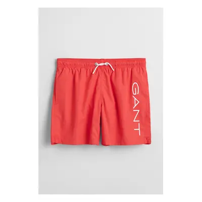 PLAVKY GANT LIGHTWEIGHT SWIM SHORTS WATERMELON RED