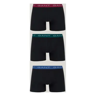 SPODNÍ PRÁDLO GANT BOXER BRIEF 3-PACK BLACK