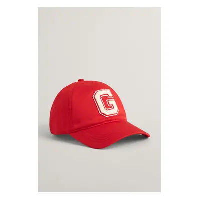 KŠILTOVKA GANT SHINY COTTON CAP BRIGHT RED