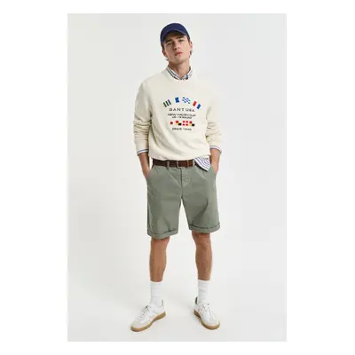 ŠORTKY GANT REG SUNFADED CHINO SHORTS KALAMATA GREEN