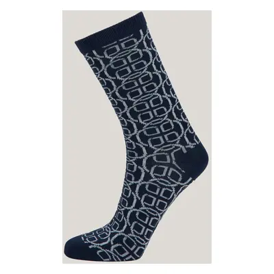 PONOŽKY GANT MONOGRAM SOCKS EVENING BLUE