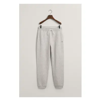 TEPLÁKY GANT SHIELD SWEAT PANT LIGHT GREY MELANGE