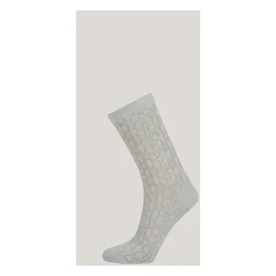 PONOŽKY GANT MONOGRAM SOCKS EGGSHELL