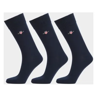 PONOŽKY 3-PACK GANT SHIELD SOCKS 3-PACK EVENING BLUE