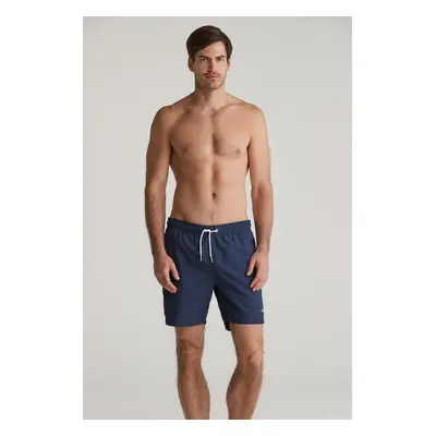 PLAVKY GANT SWIM SHORTS LONG MARINE