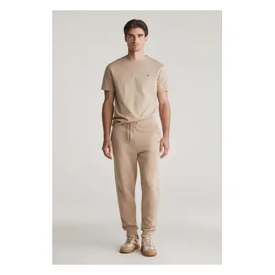 TEPLÁKY GANT REG SHIELD SWEATPANTS DRY SAND