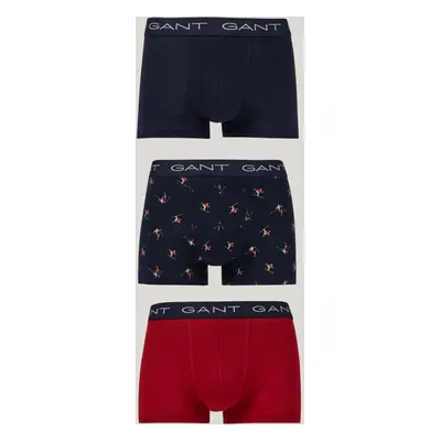 SPODNÍ PRÁDLO GANT SKIER PRINT TRUNK 3-PACK GB EVENING BLUE