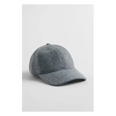 ČEPICE GANT LUSTROUS MELTON CAP DARK GREY MELANGE