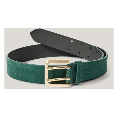 OPASEK GANT DOUBLE ROW SUEDE BELT DEEP FOREST