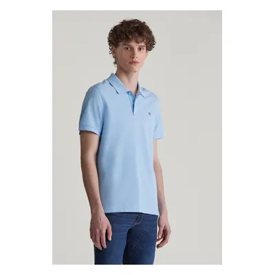 POLOKOŠILE GANT REG SHIELD SS PIQUE POLO CAPRI BLUE