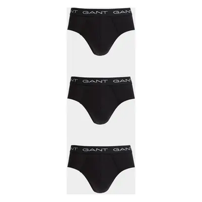 SPODNÍ PRÁDLO GANT BRIEF 3-PACK BLACK