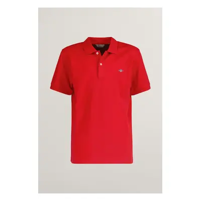 POLOKOŠILE GANT SHIELD SS PIQUE BRIGHT RED