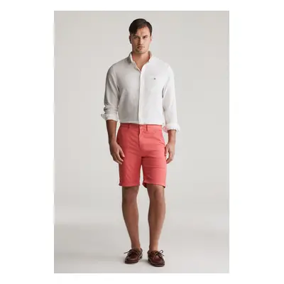 ŠORTKY GANT REG SUNFADED CHINO SHORTS WATERMELON RED