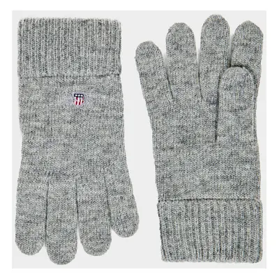 RUKAVICE GANT SHIELD WOOL GLOVES GREY MELANGE