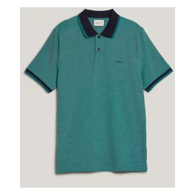 POLOKOŠILE GANT 4-COL OXFORD SS PIQUE LAGOON BLUE