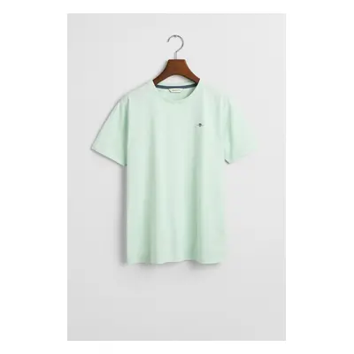 TRIČKO GANT SHIELD SS T-SHIRT FADED MINT