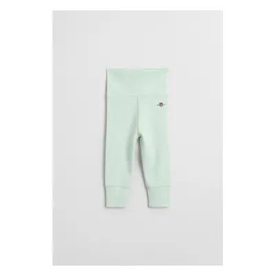 LEGÍNY GANT SHIELD LEGGINGS FADED MINT