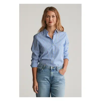 KOŠILE GANT REG CLASSIC POPLIN STRIPED SHIRT PERFECT BLUE