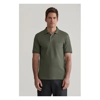 POLOKOŠILE GANT 3D GRAPHIC POLO DARK EARTHY GREEN