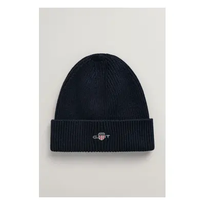 ČEPICE GANT SHIELD COTTON BEANIE EVENING BLUE