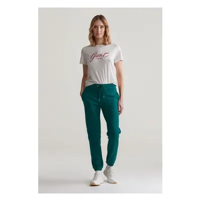 TEPLÁKY GANT REG TONAL SHIELD SWEATPANTS DEEP FOREST