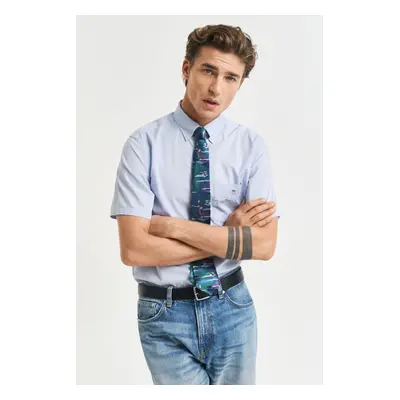 KOŠILE GANT REG CLASSIC POPLIN SS SHIRT MARINE