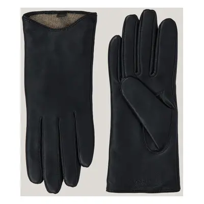 RUKAVICE GANT LEATHER GLOVES BLACK