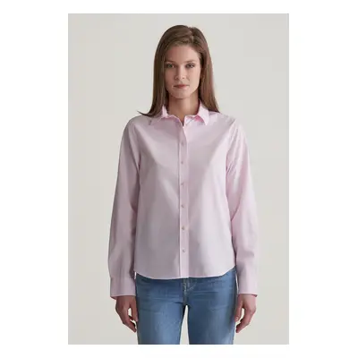 KOŠILE GANT REG POPLIN SHIRT LIGHT PINK