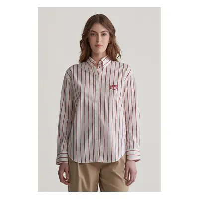 KOŠILE GANT REL SMALL GRAPHIC SHIRT RUBY RED