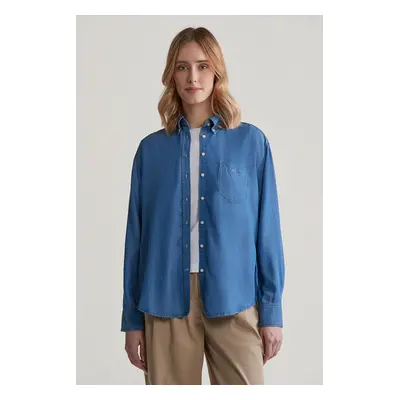 KOŠILE GANT REL INDIGO SHIRT LIGHT INDIGO