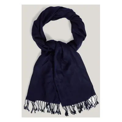 ŠÁLA GANT WOOL TWILL FOULARD EVENING BLUE