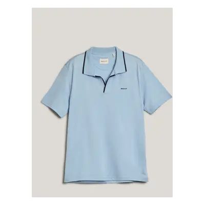 POLOKOŠILE GANT TIPPING COLLAR POLO FRESH BLUE