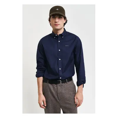 KOŠILE GANT REG PINPOINT OXFORD SHIRT MARINE