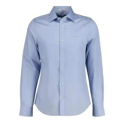 KOŠILE GANT REG SATEEN SHIRT MUTED BLUE