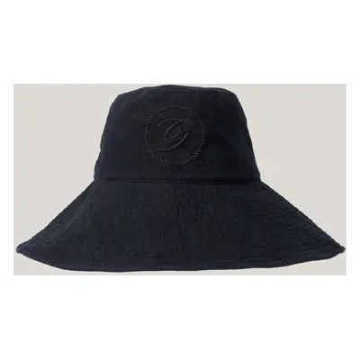 KLOBOUK GANT LINEN SUN HAT BLACK