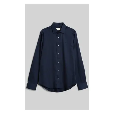 KOŠILE GANT SLIM SATEEN SHIRT MUTED BLUE