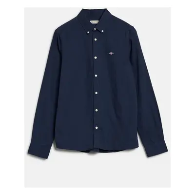 KOŠILE GANT SHIELD OXFORD BD SHIRT EVENING BLUE