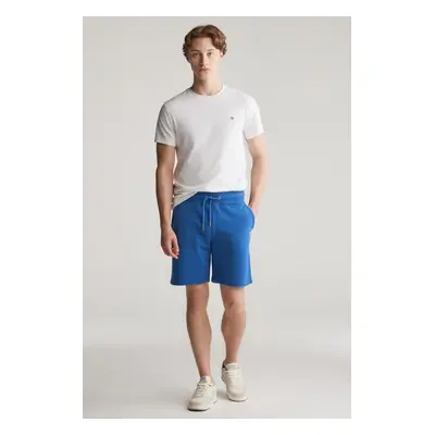 TEPLÁKOVÉ ŠORTKY GANT REG SHIELD SWEAT SHORTS FRESH BLUE