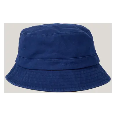 KLOBOUK GANT SUNFADED COTTON TWILL BUCKET HAT PERSIAN BLUE