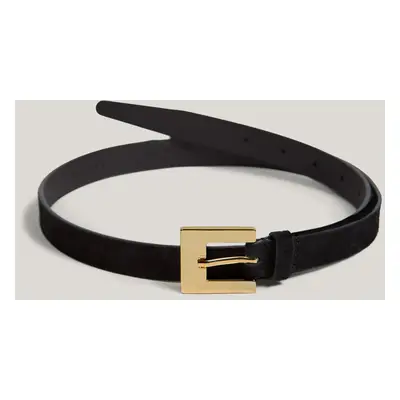 OPASEK GANT SLIM SUEDE BELT BLACK