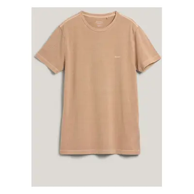 TRIČKO GANT SLIM SUNFADED SS PIQUE TSHIRT DRY SAND